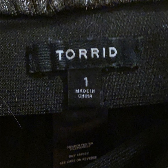 Sparkly Plus Size Elastic Pants - Picture 3 of 4